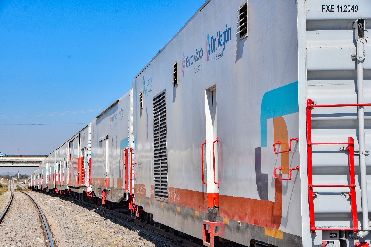 AYUNTAMIENTO DE HUAMANTLA Y GRUPO MÉXICO BENEFICIARÁN A MILES DE FAMILIAS CON LA LLEGADA DEL TREN DE LA SALUD